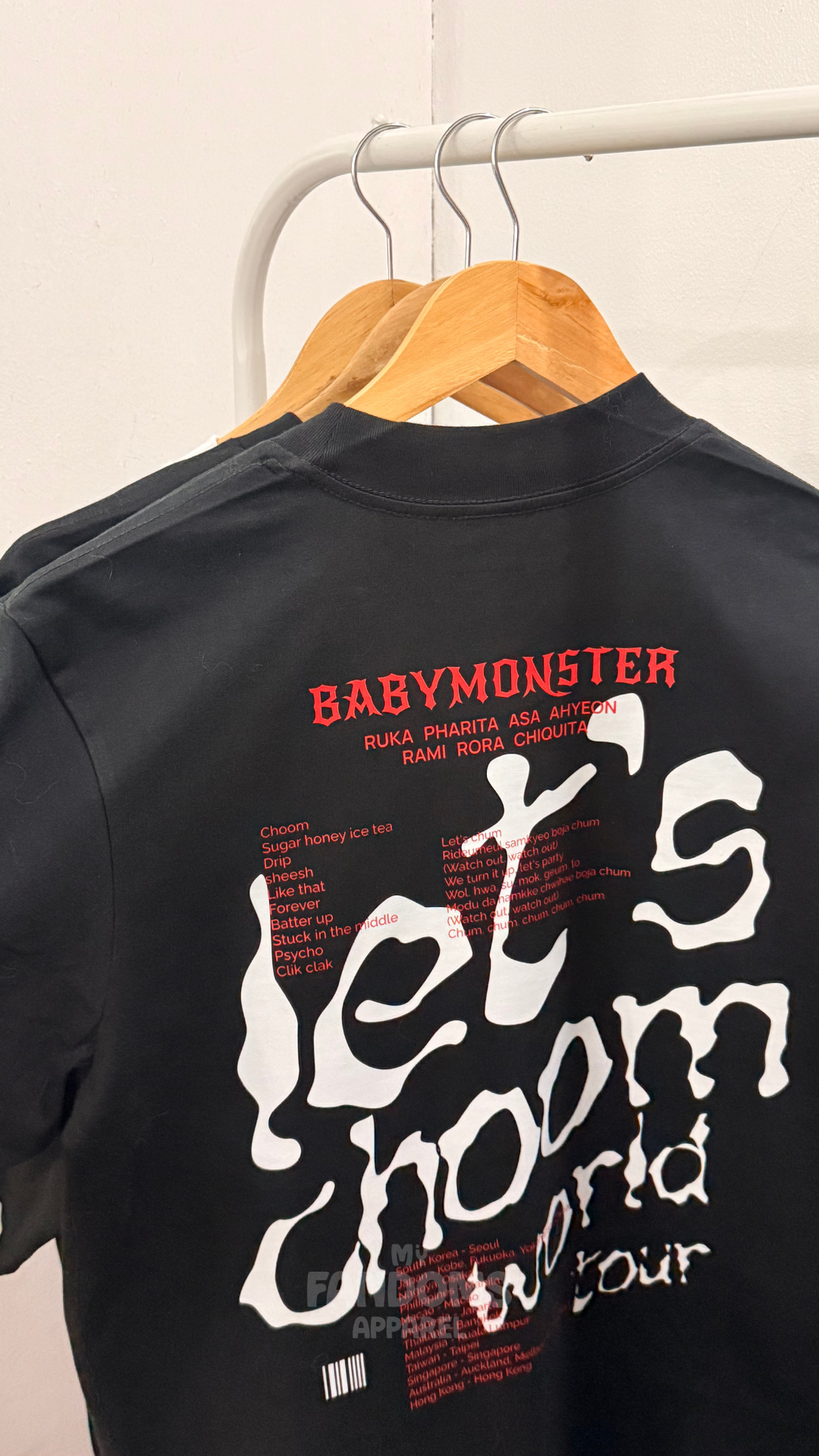 BABYMONSTER - Choom - Streetwear Kpop Inspired T-shirt
