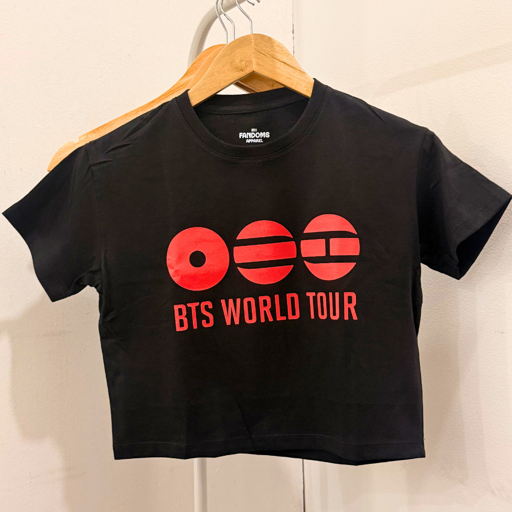 BTS - World Tour | Crop Top KPop Inspired Tshirt Tees