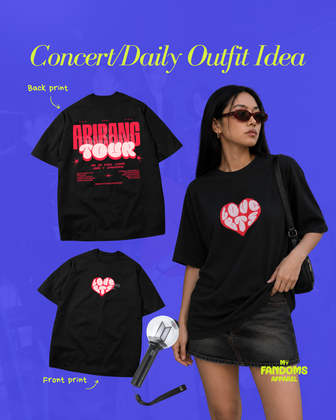 BTS - Love - Streetwear Kpop Inspired T-shirt