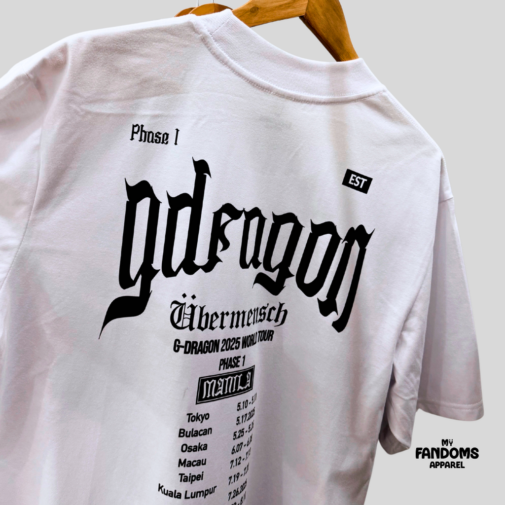 GD - Ubermensch Tour KPop Tshirt
