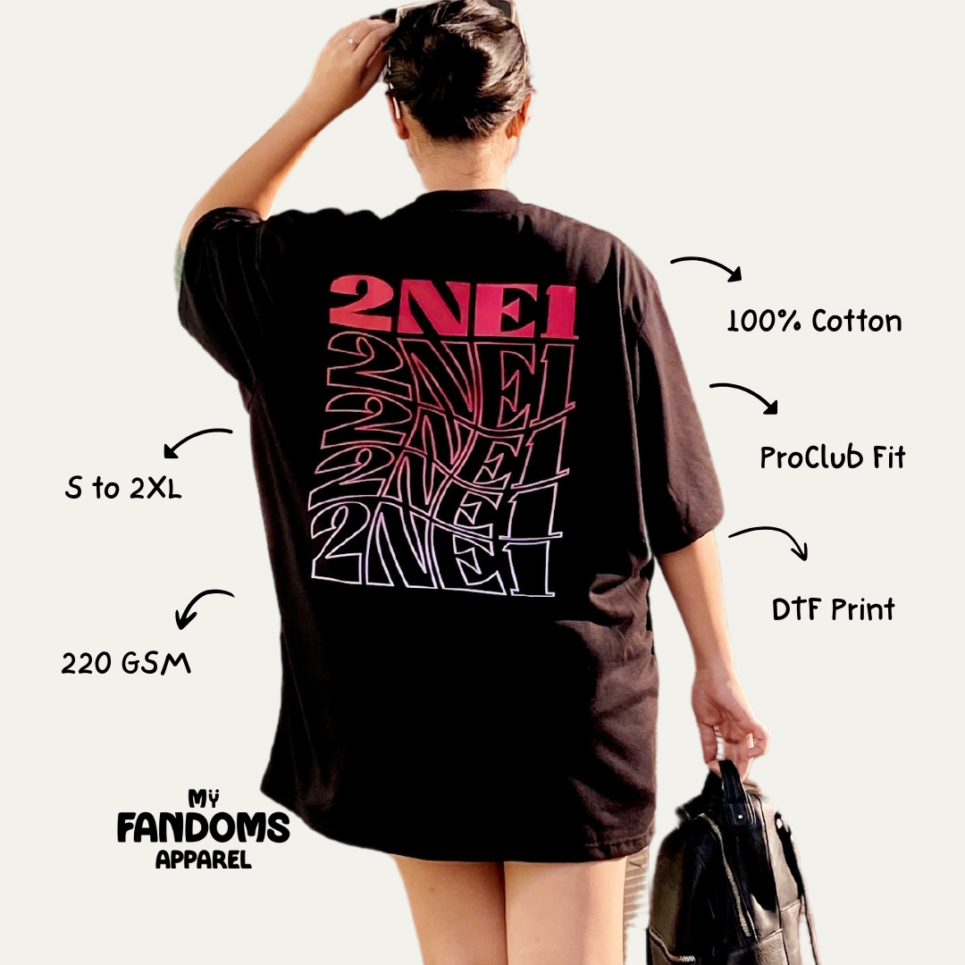 2NE1 - Blackjack KPop Inspired Tshirt Tees
