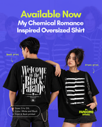 My Chemical Romance - Black Parade Oversized T-shirt