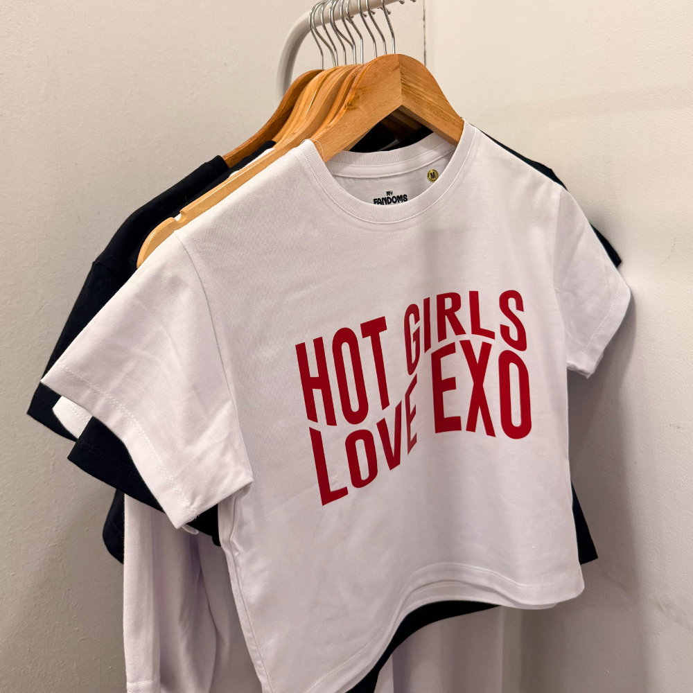 EXO - Hot Girls X Exo -  Crop Top | K-Pop Inspired Fanmade Tee
