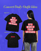 BANGTAN - World Tour - Streetwear Kpop Inspired T-shirt