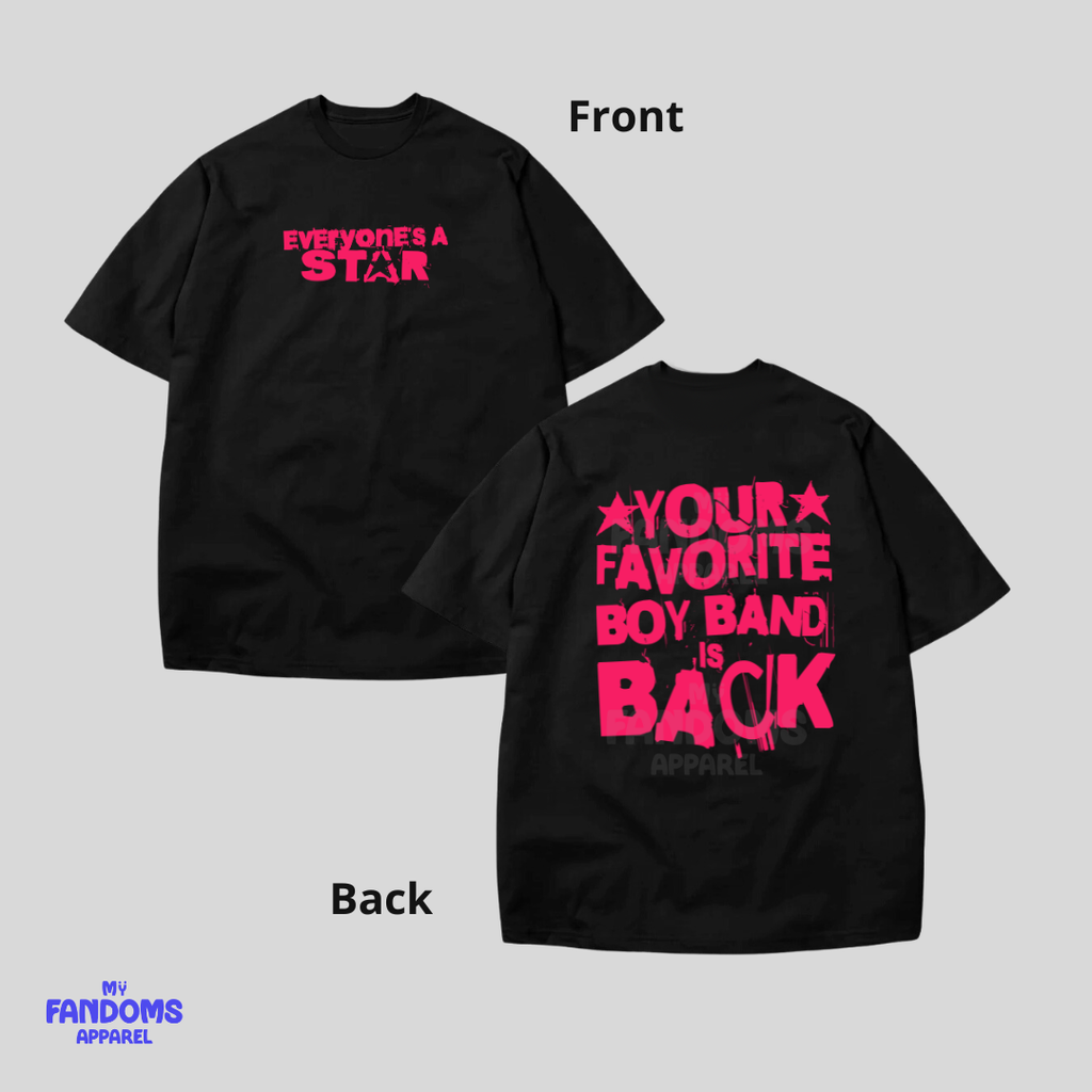 5SOS - Fave Band Inspired Oversized T-shirt