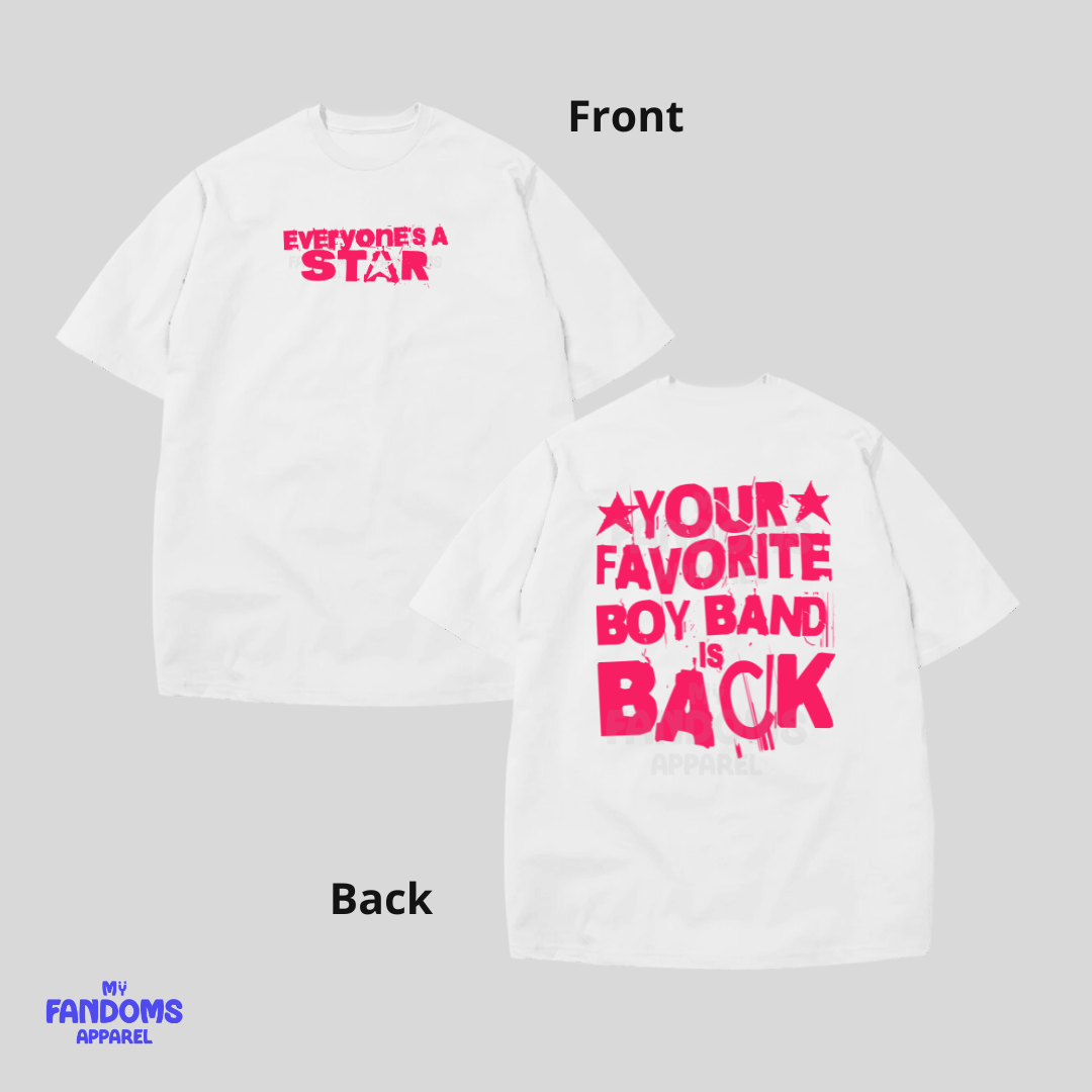 5SOS - Fave Band Inspired Oversized T-shirt