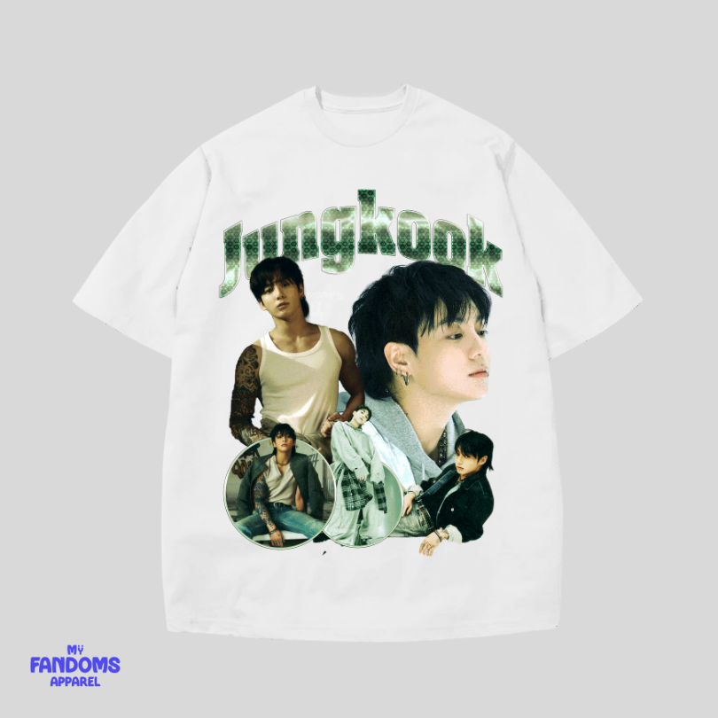 BTS Jungkook - Bootleg KPop Vintage Tshirt Tees Trendy Unisex Urban Fashion