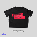 BTS - Hot Girls X BTS -  Crop Top | KPop Inspired Tshirt Tees