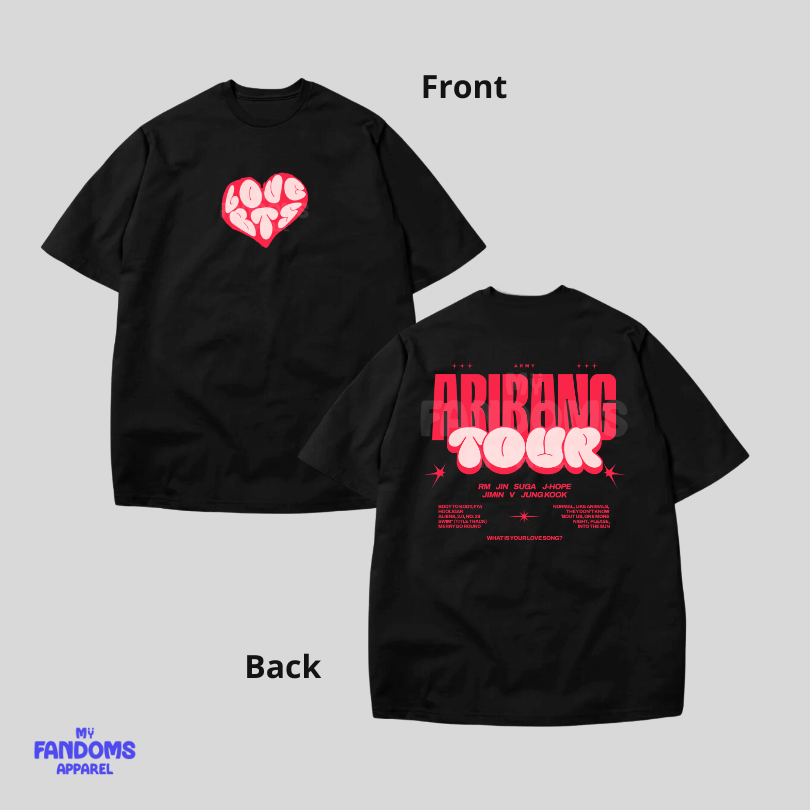 BTS - Love - Streetwear Kpop Inspired T-shirt