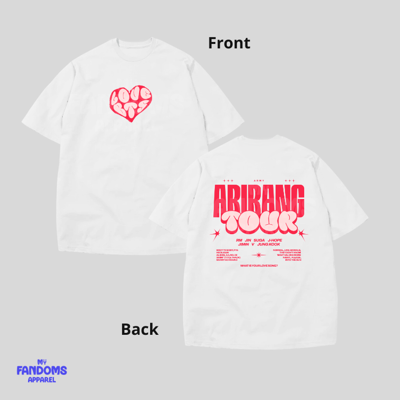 BTS - Love - Streetwear Kpop Inspired T-shirt