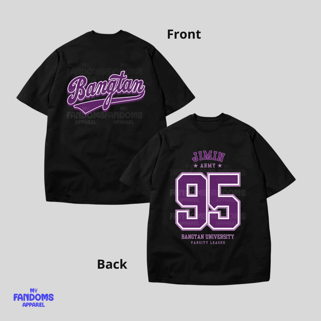 BTS - Jimin Varsity Urban Tshirt Artist Inspired