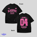 BLACKPINK “Varsity” Pro Club Shirt – Fanmade K-Pop Inspired Oversized Tshirt