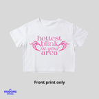BLACKPINK “Hottest Blink” Crop Top | K-Pop Inspired Fanmade Tee