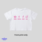 BLACKPINK “Icons” Crop Top | Fanmade K-Pop Inspired Tee