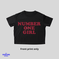 BLACKPINK Rosé “Number One Girl” Crop Top | K-Pop Inspired Fanmade Tee