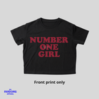 BLACKPINK Rosé “Number One Girl” Crop Top | K-Pop Inspired Fanmade Tee