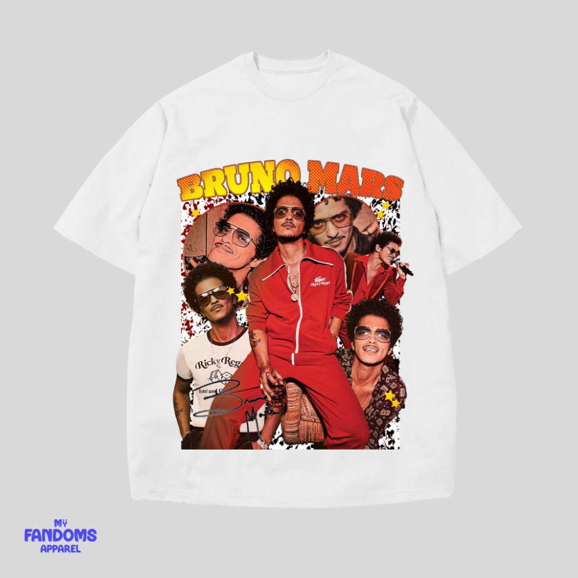 Bruno Mars Streetwear Bootleg Vintage Tshirt | Tees Trendy Unisex Urban Fashion