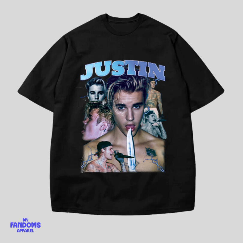 Justin Bieber Bootleg Vintage Tshirt Tees Trendy Unisex Urban Fashion Streetwear