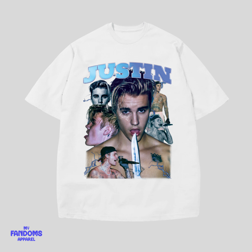 Justin Bieber Bootleg Vintage Tshirt Tees Trendy Unisex Urban Fashion Streetwear