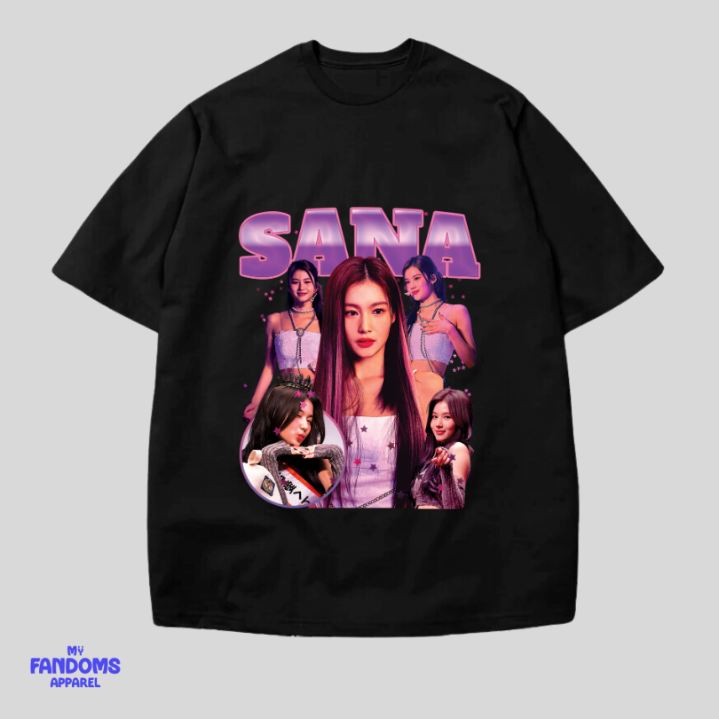 Sana Twice - Bootleg KPop Tshirt Tees