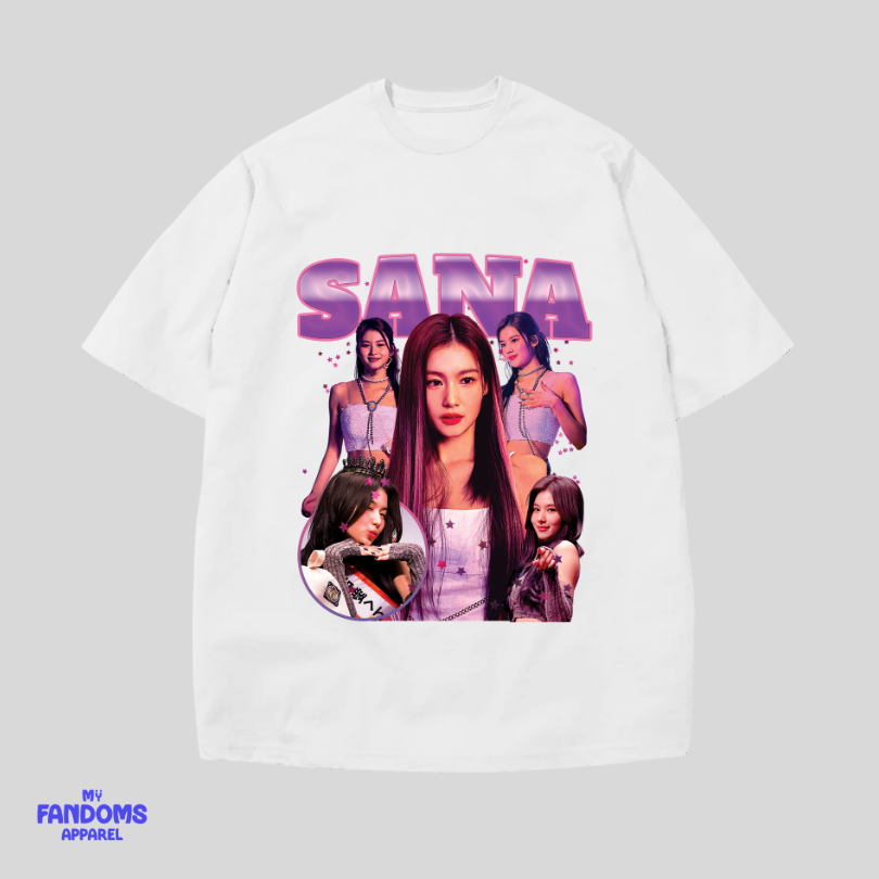 Sana Twice - Bootleg KPop Tshirt Tees