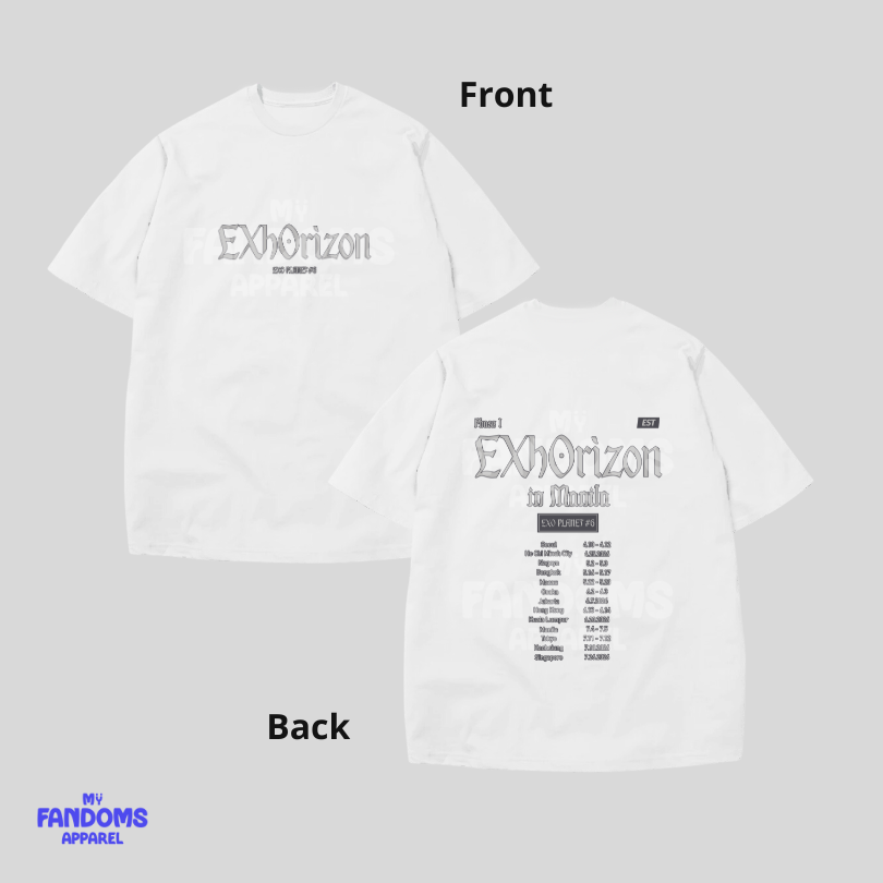 EXO - EXhorizon - KPop Inspired Tshirt Tees