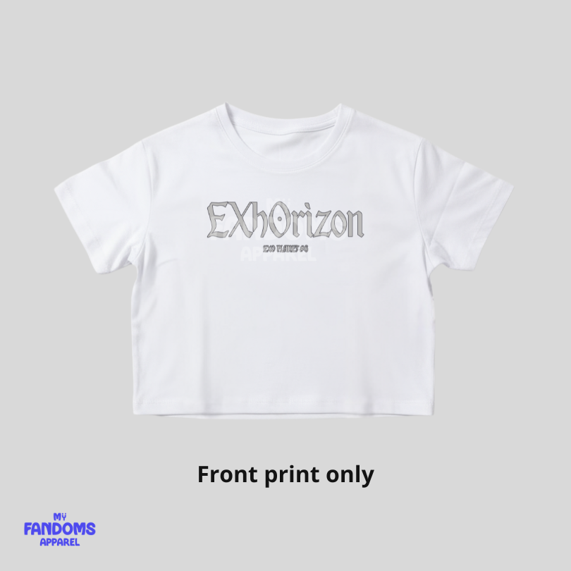 EXO - EXhorizon -  Crop Top | K-Pop Inspired Fanmade Tee