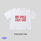 EXO - Hot Girls X Exo | Crop Top KPop Inspired Tshirt Tees