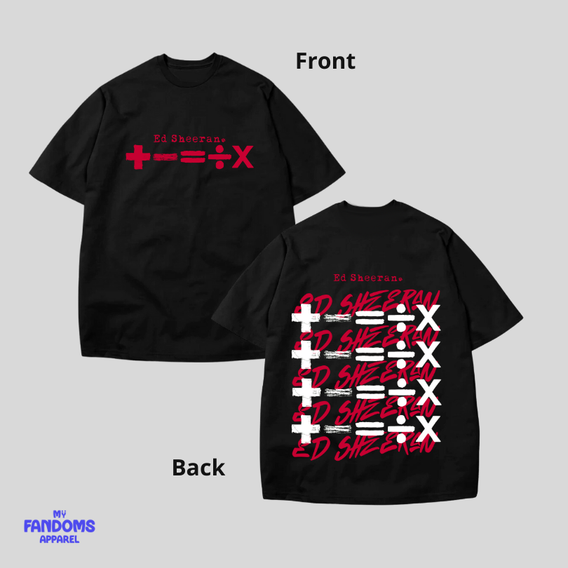 Ed Sheeran Tour | Streetwear Urban Tshirt Artist