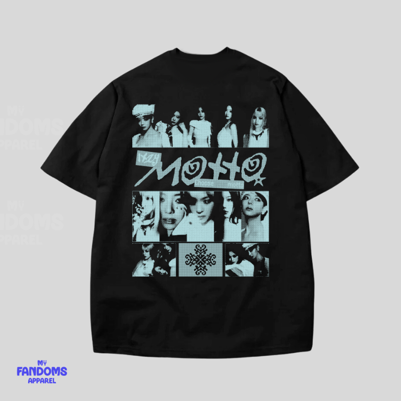 ITZY - MOTTO - Streetwear KPop Tshirt Tees