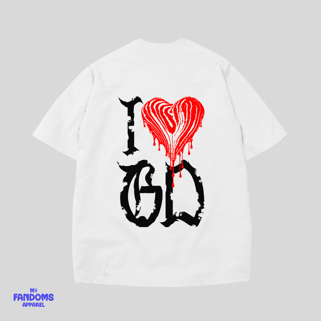 GD - I love GD Tour KPop Tshirt