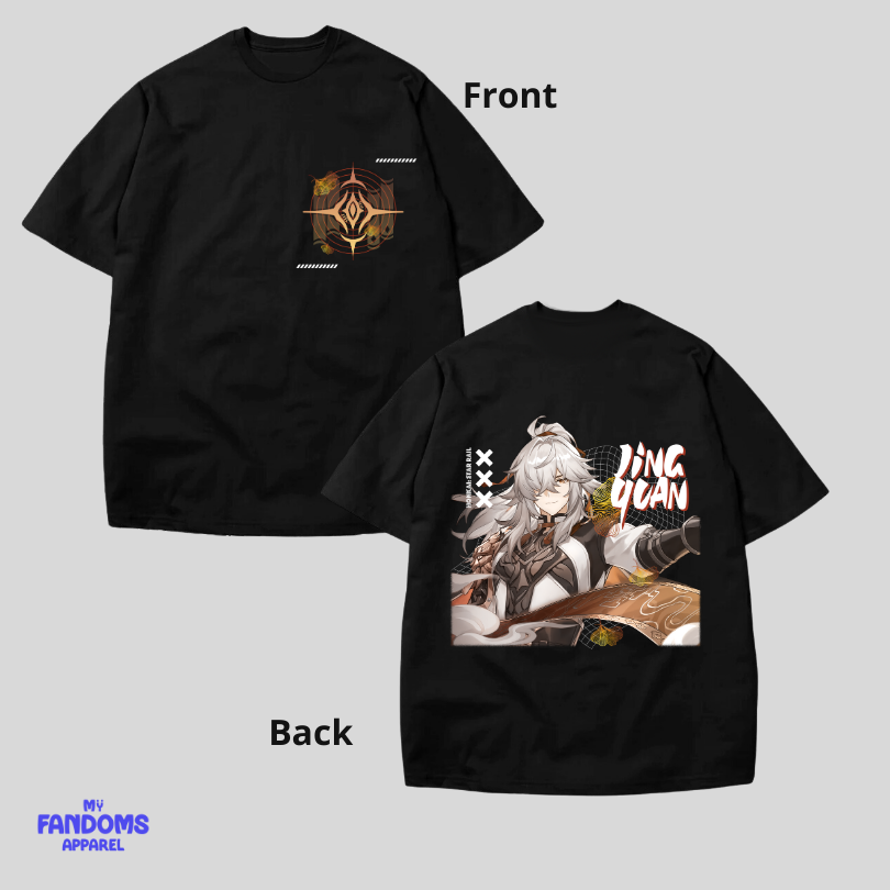 Honkai Star Rail: Jin Yuan Streetwear Urban Tshirt | Tees Trendy Unisex Urban Fashion Game
