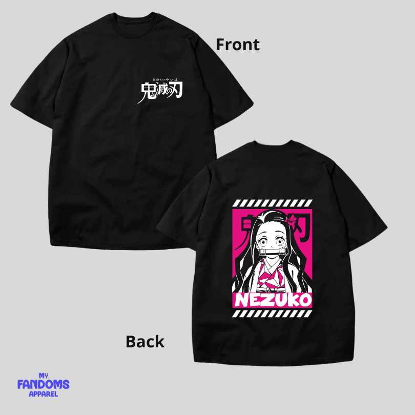 Kimetsu No Yaiba Nezuko - Anime Inspired Fan Shirt Tees Trendy Unisex