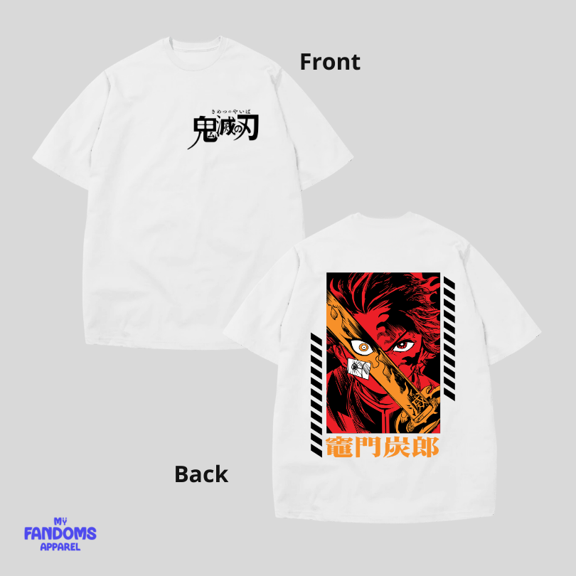 Kimetsu No Yaiba Tanjiro - Anime Inspired Fan Shirt Tees Trendy Unisex