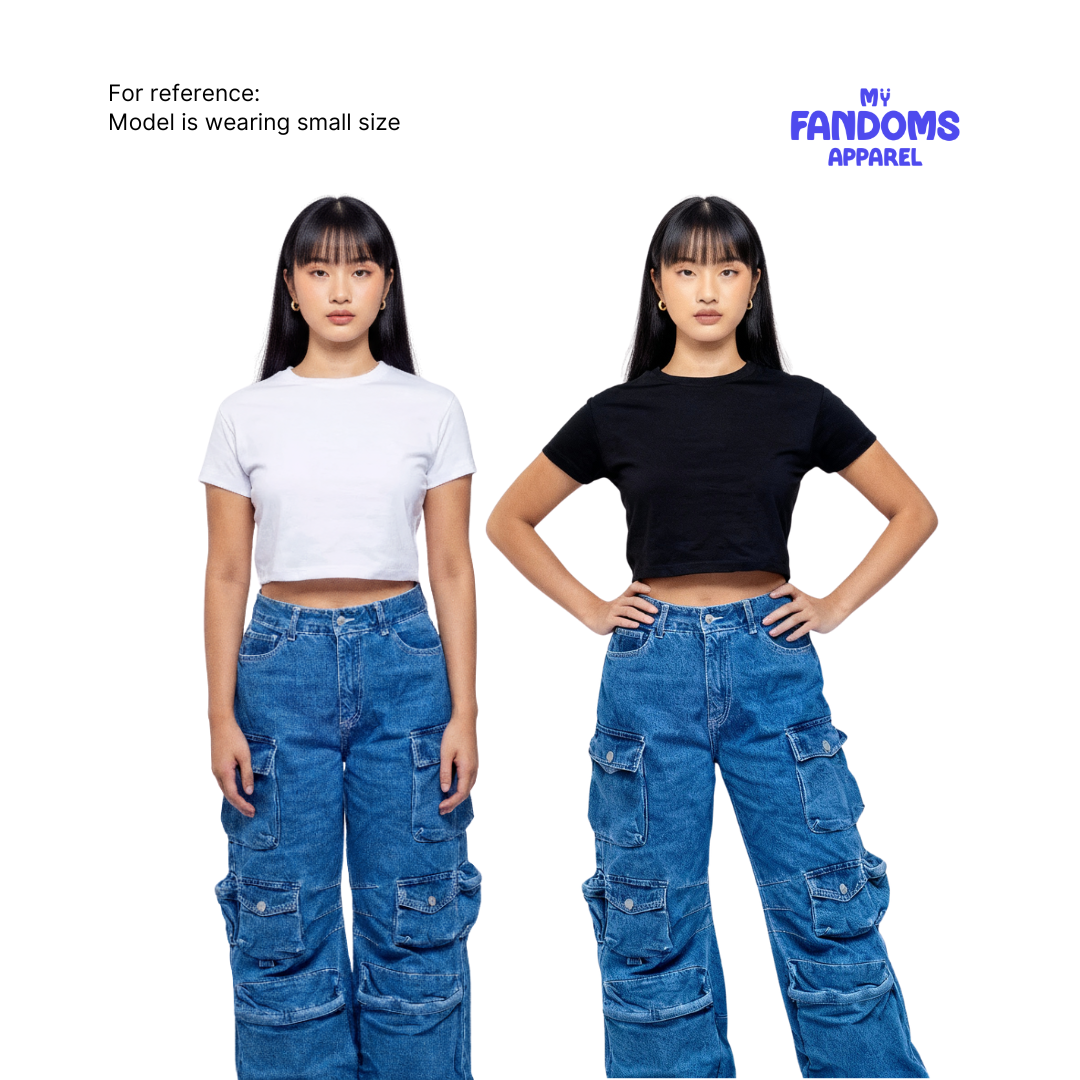 BLACKPINK “Deadline” Crop Top | K-Pop Inspired Fanmade Shirt