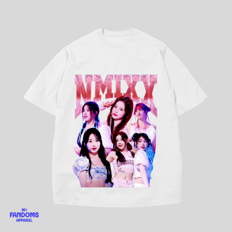 NMIXX - Bootleg KPop Vintage Tshirt Tees Trendy Unisex Urban Fashion