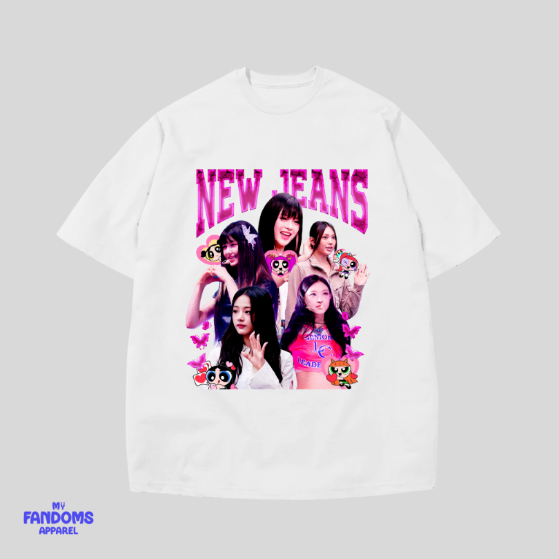 New Jeans - Bootleg KPop Vintage Tshirt Tees Trendy Unisex Urban Fashion