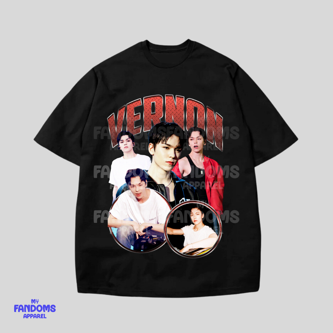 Seventeen Vernon - Bootleg KPop Tshirt Tees