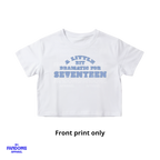 Seventeen - Dramatic Crop Top | K-Pop Inspired Fanmade Tee