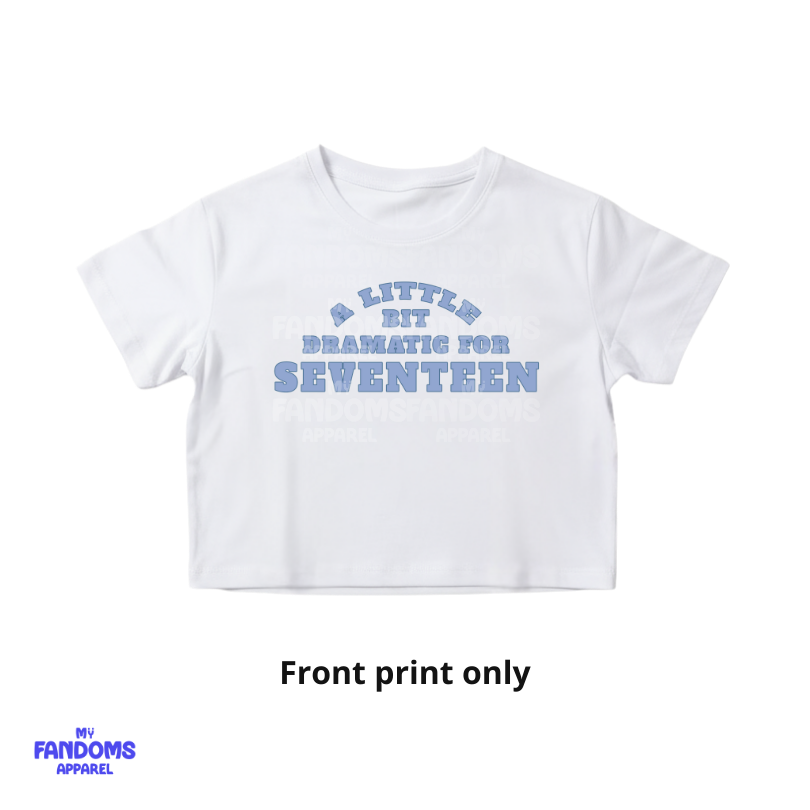 Seventeen - Dramatic Crop Top | K-Pop Inspired Fanmade Tee