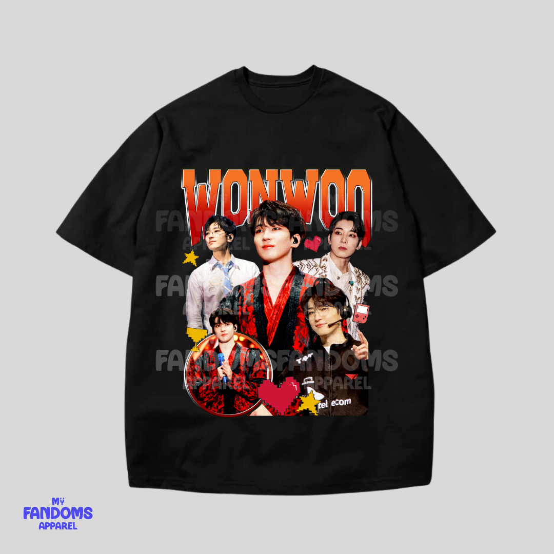 Seventeen Wonwoo - Bootleg KPop Tshirt Tees