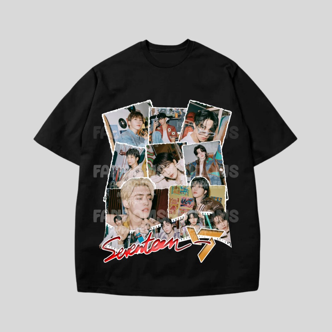 Seventeen Members - Bootleg KPop Tshirt Tees