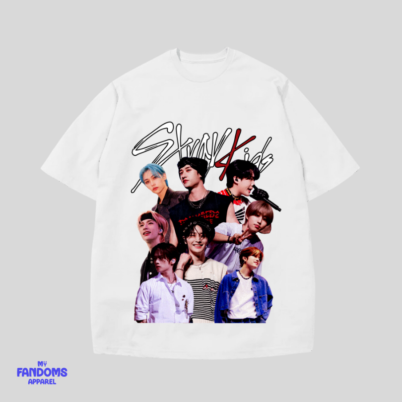 Stray Kids - Bootleg KPop Vintage Tshirt Tees Trendy Unisex Urban Fashion