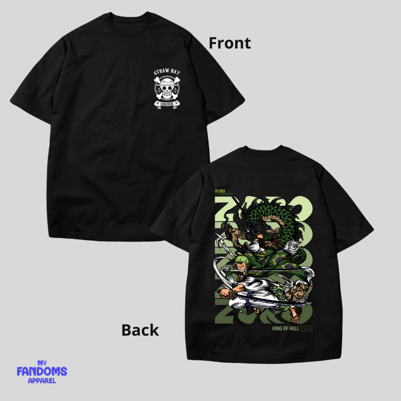One Piece Zoro - Anime Inspired Fan Shirt Tees Trendy Unisex
