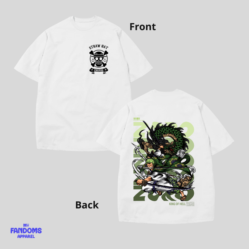 One Piece Zoro - Anime Inspired Fan Shirt Tees Trendy Unisex