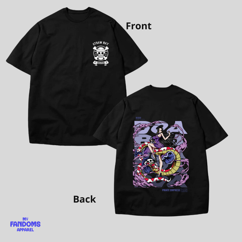 One Piece Boa - Anime Inspired Fan Shirt Tees Trendy Unisex