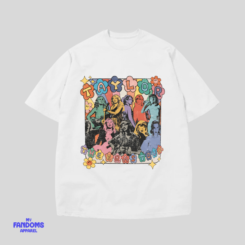 Taylor Swift The Eras Tour - Streetwear Vintage Tshirt Tees Trendy Unisex Urban Fashion