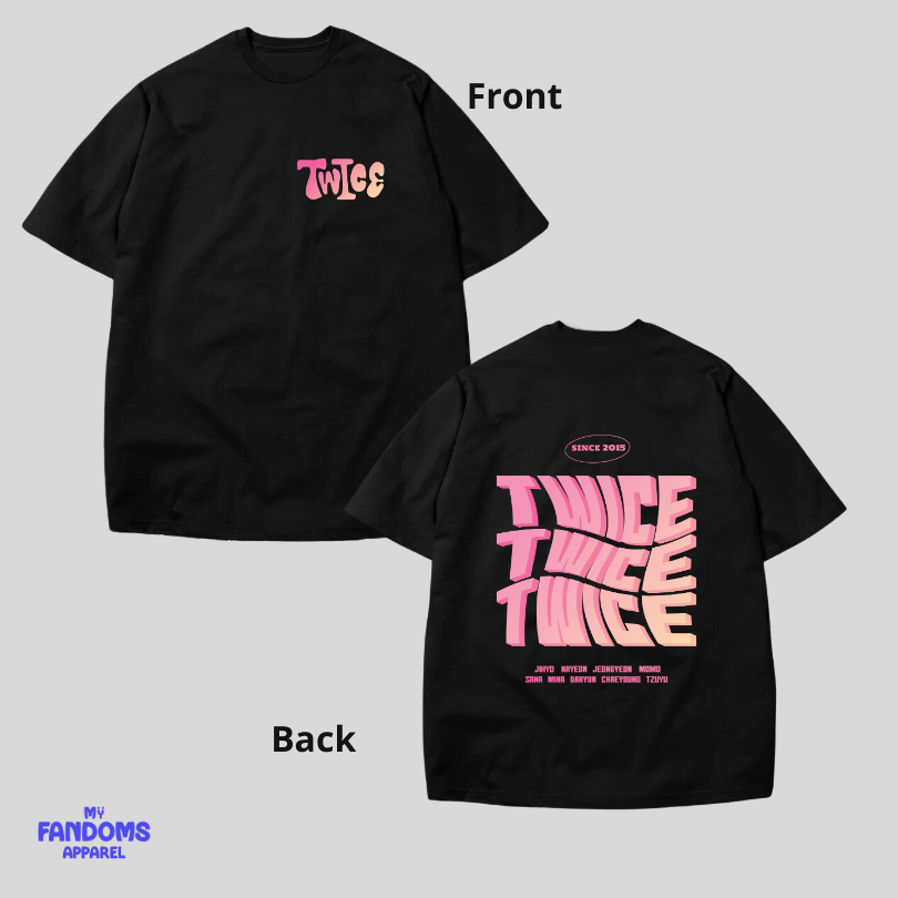 Twice Pink Candy - KPop Inspired Tshirt Tees